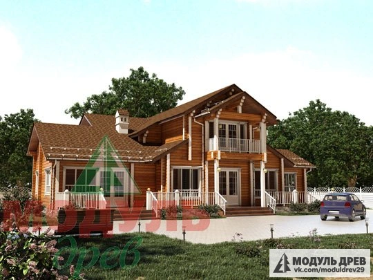 Дом из бруса «Орион»